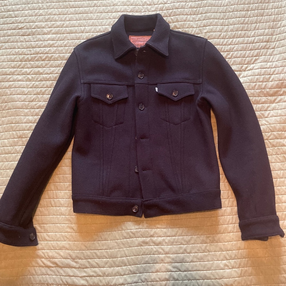 Levi’s x Billy Reid wool trucker